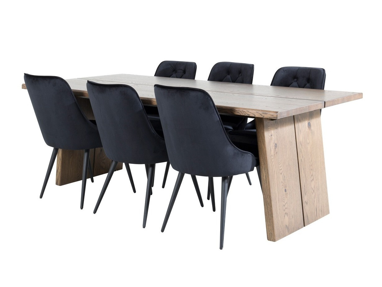 Essgruppe Dallas 1807 (Schwarz)