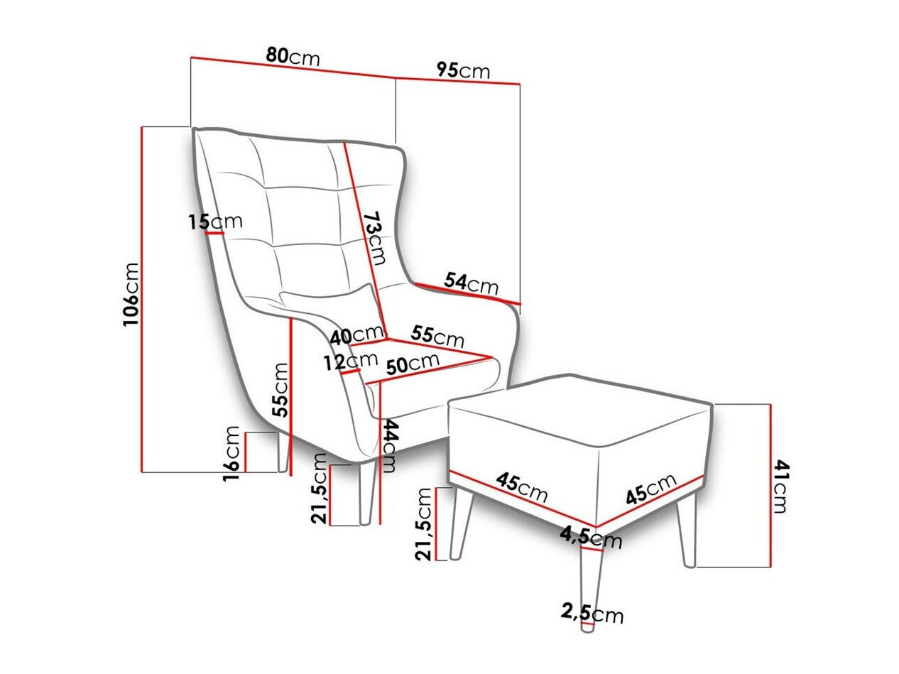 Sessel Comfivo Ulmus II (Aston 8)