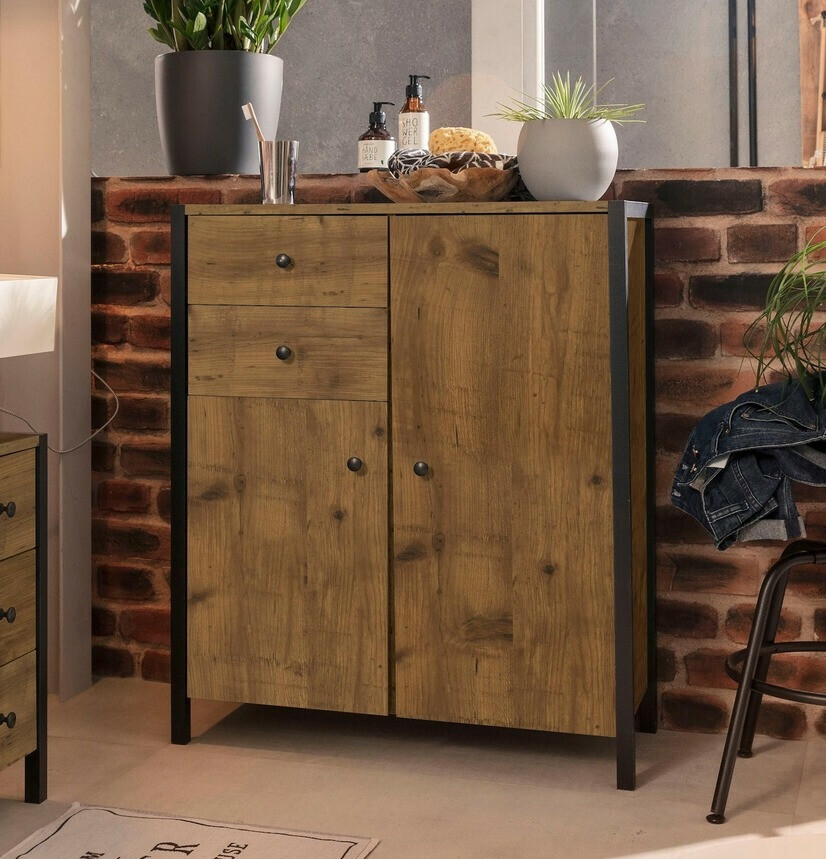 Stehender Badezimmerschrank Larnovo 106