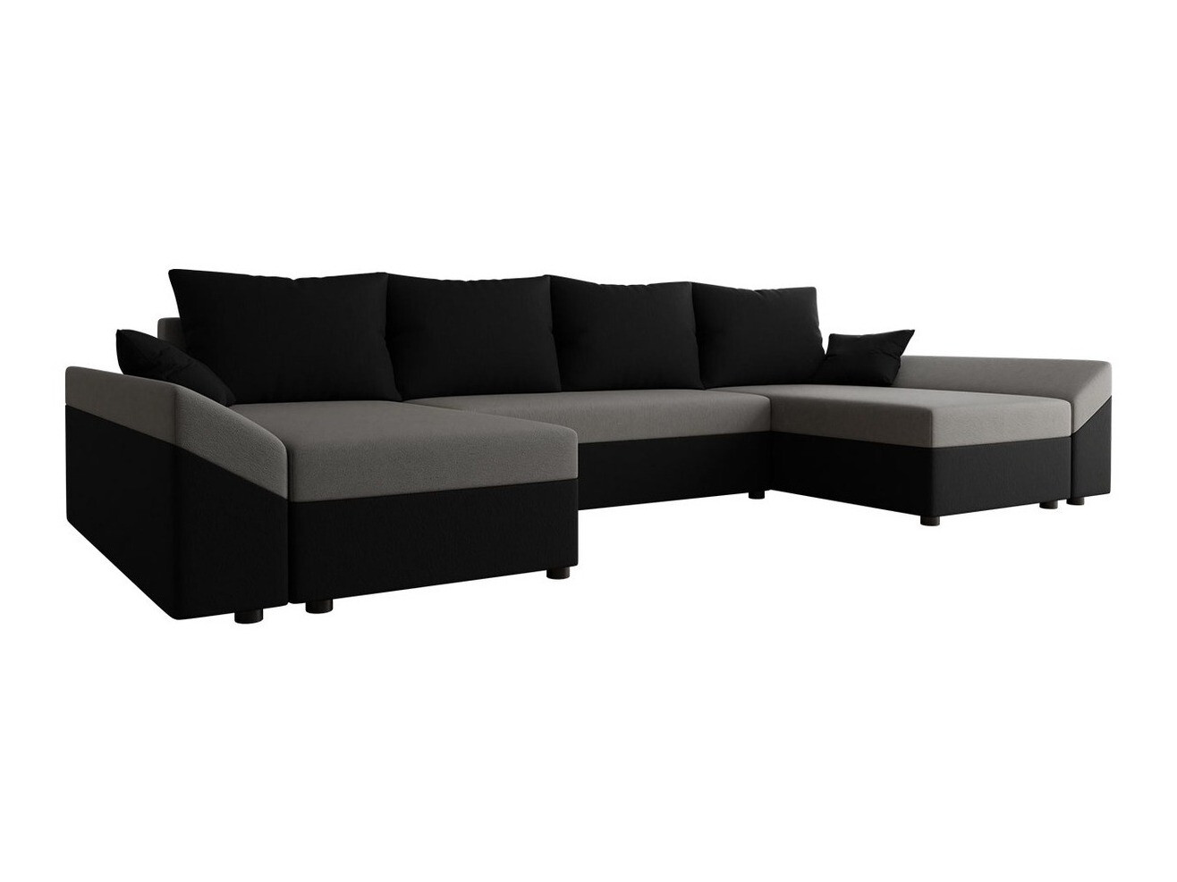 Ecksofa Memphis 105 (Alova 04 + Alova 36)