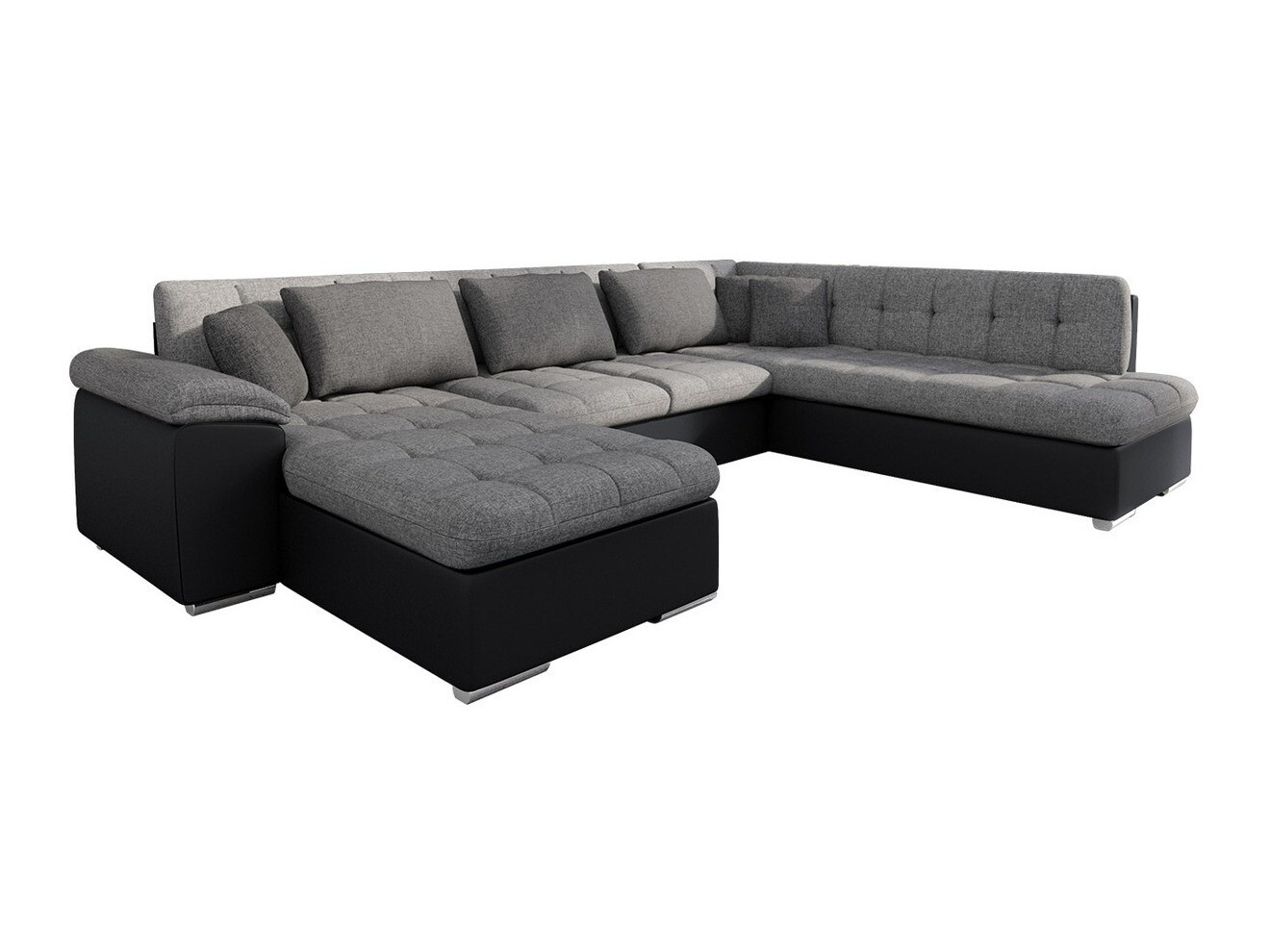 Ecksofa Comfivo Gemma IV (Soft 011 + Lux 05 + Lux 06)