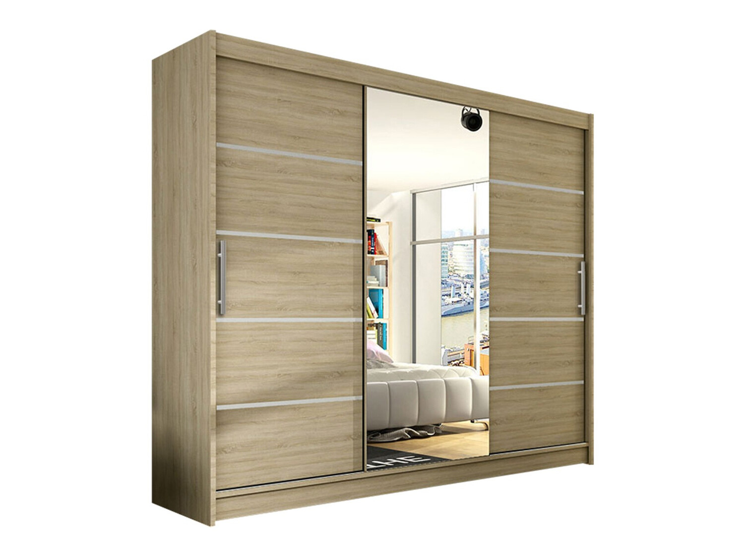 Kleiderschrank Closico Ordo VI (Sonoma eichenholz)