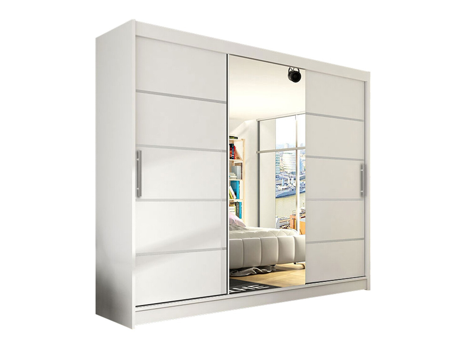 Kleiderschrank Closico Ordo VI (Weiss)