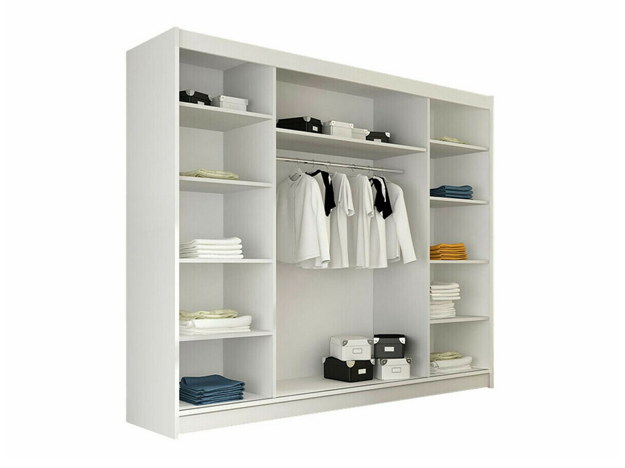 Kleiderschrank Closico 119 (Weiss)