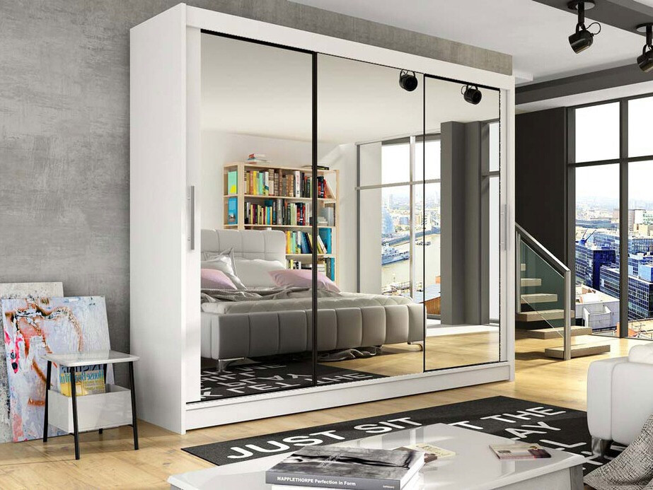 Kleiderschrank Closico Ordo III (Weiss)