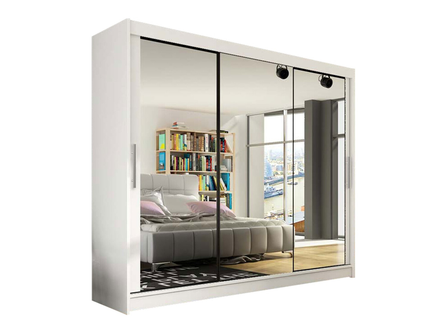 Kleiderschrank Closico Ordo III (Weiss)