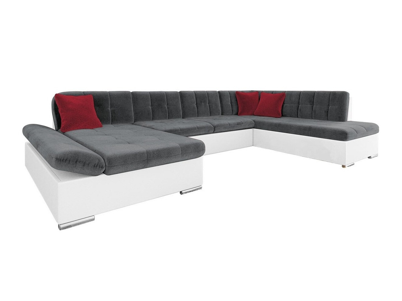 Ecksofa Comfivo Tilia I (Soft 017 + Kronos 22 + Kronos 02)