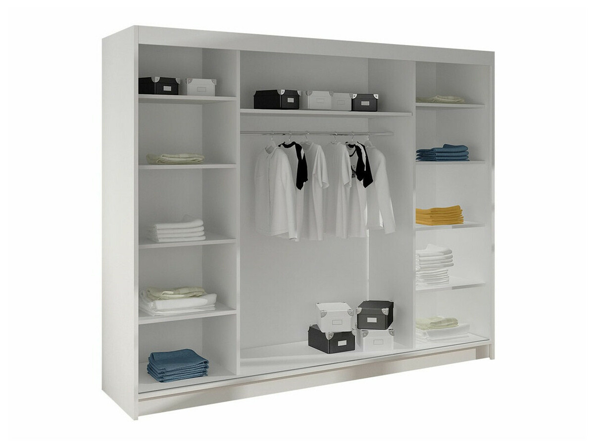 Kleiderschrank Closico Durion I (Artisan Eichenholzoptik + Weiss)