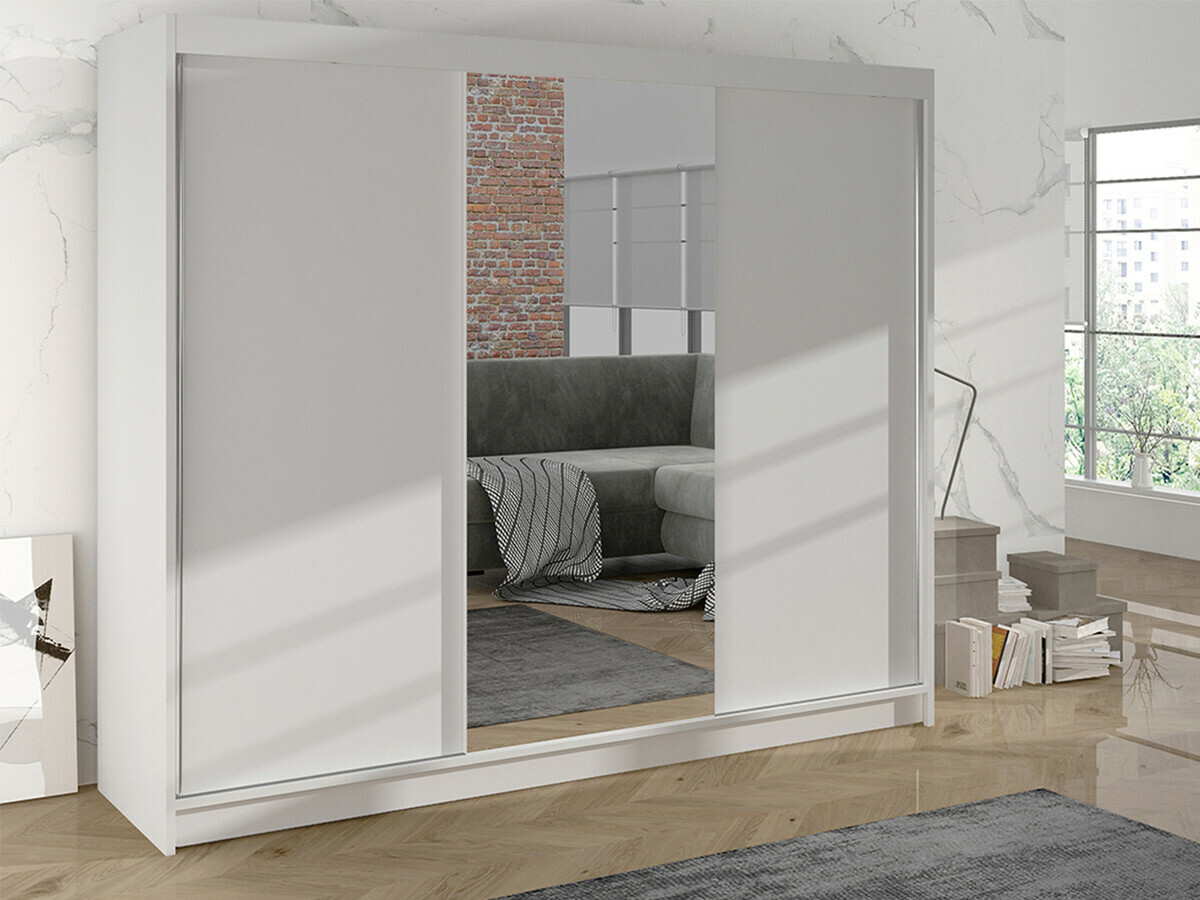 Kleiderschrank Closico Durion I (Weiss)