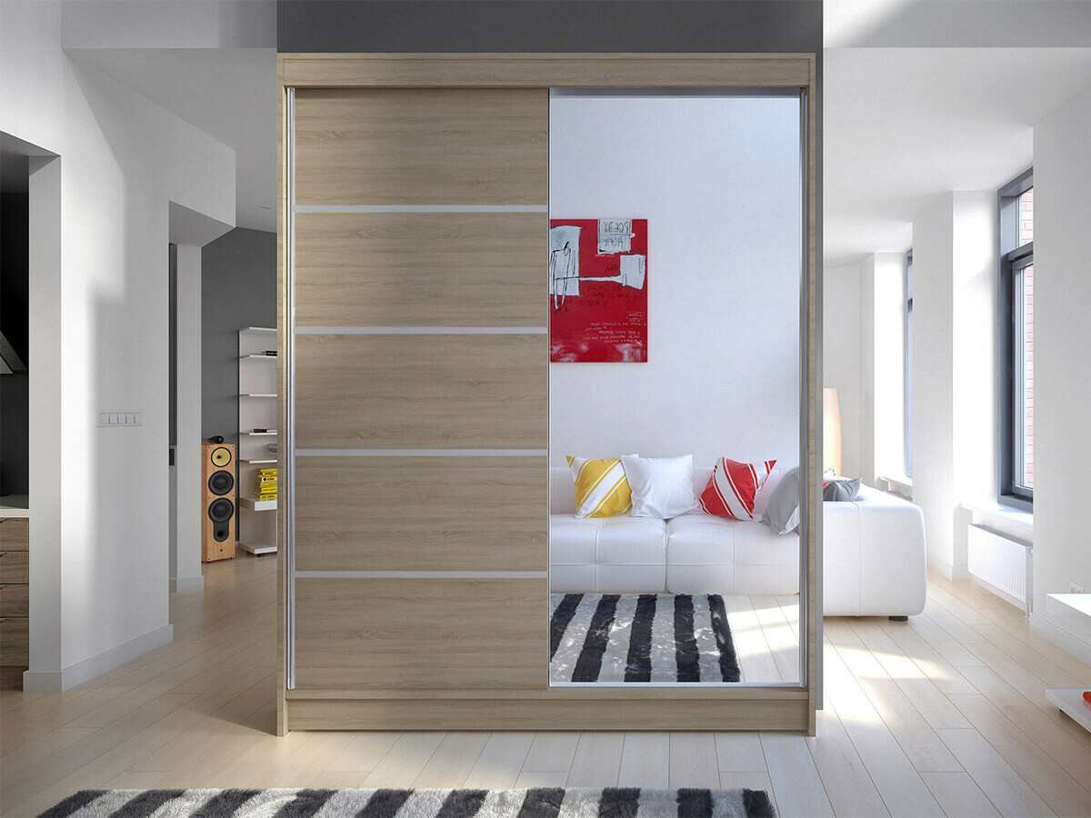 Kleiderschrank Closico Vastor III (Sonoma-Eiche)