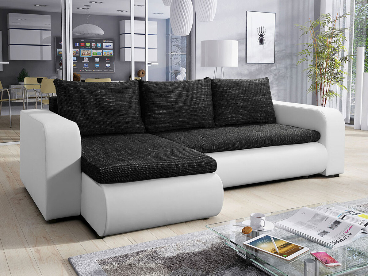 Ecksofa Muncie 100 (Soft 017 + Lawa 06)