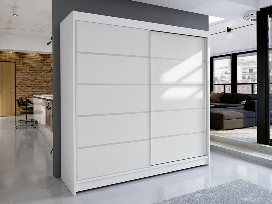 Kleiderschrank Closico Cavaris IV (Weiss)