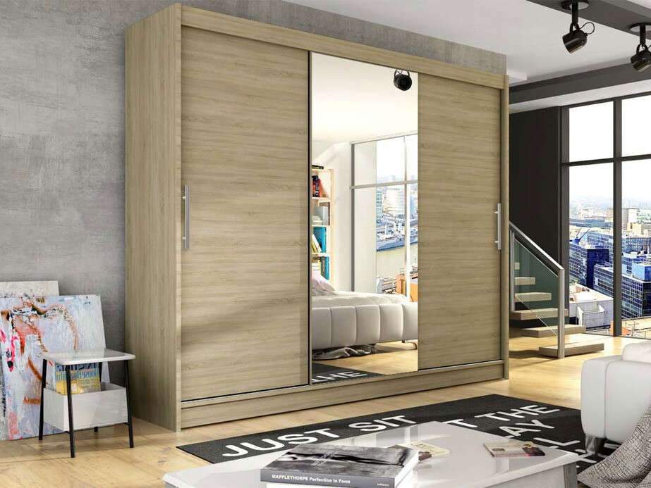 Kleiderschrank Closico Ordo I (Sonoma eichenholz)