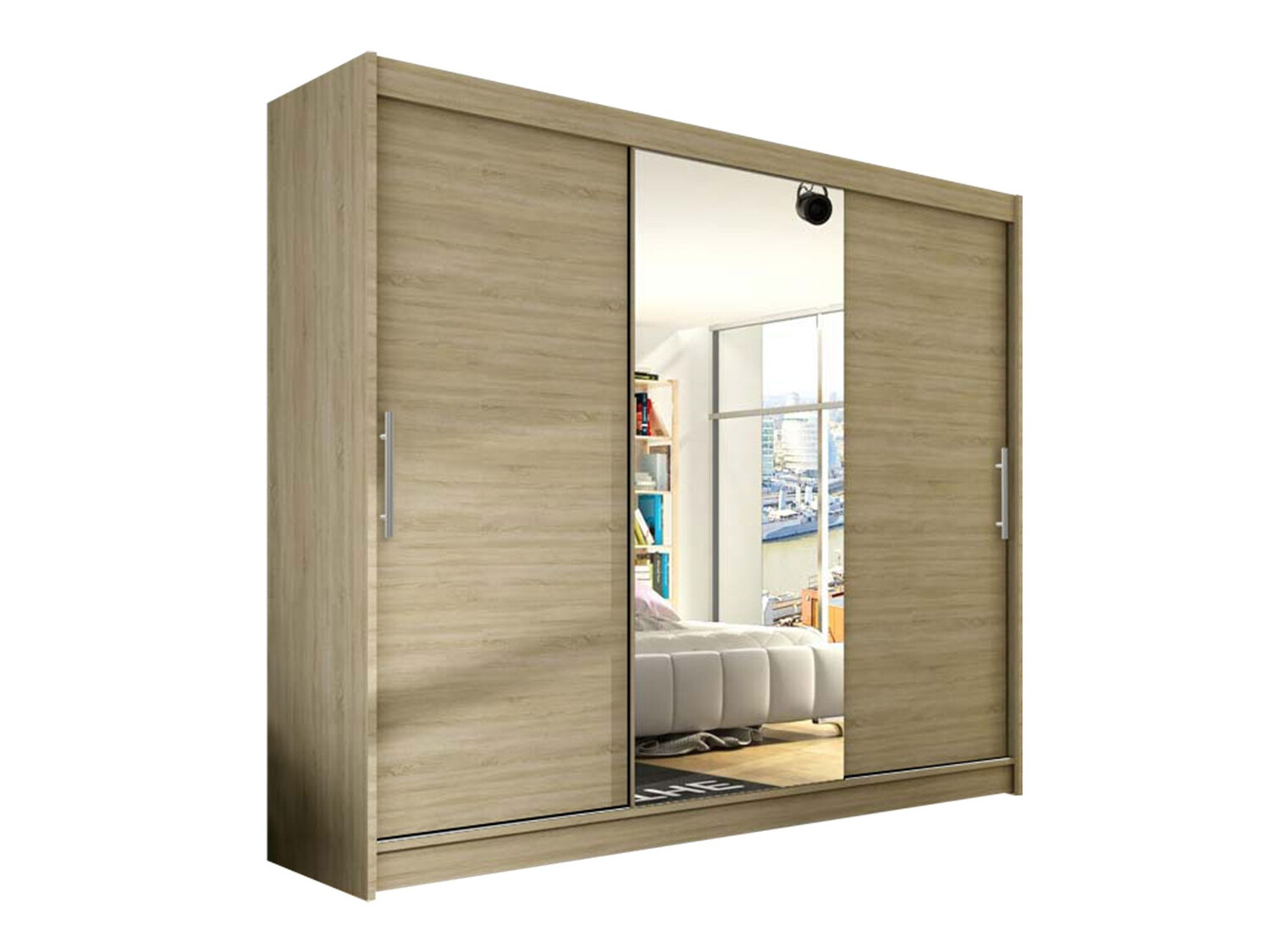 Kleiderschrank Closico Ordo I (Sonoma eichenholz)
