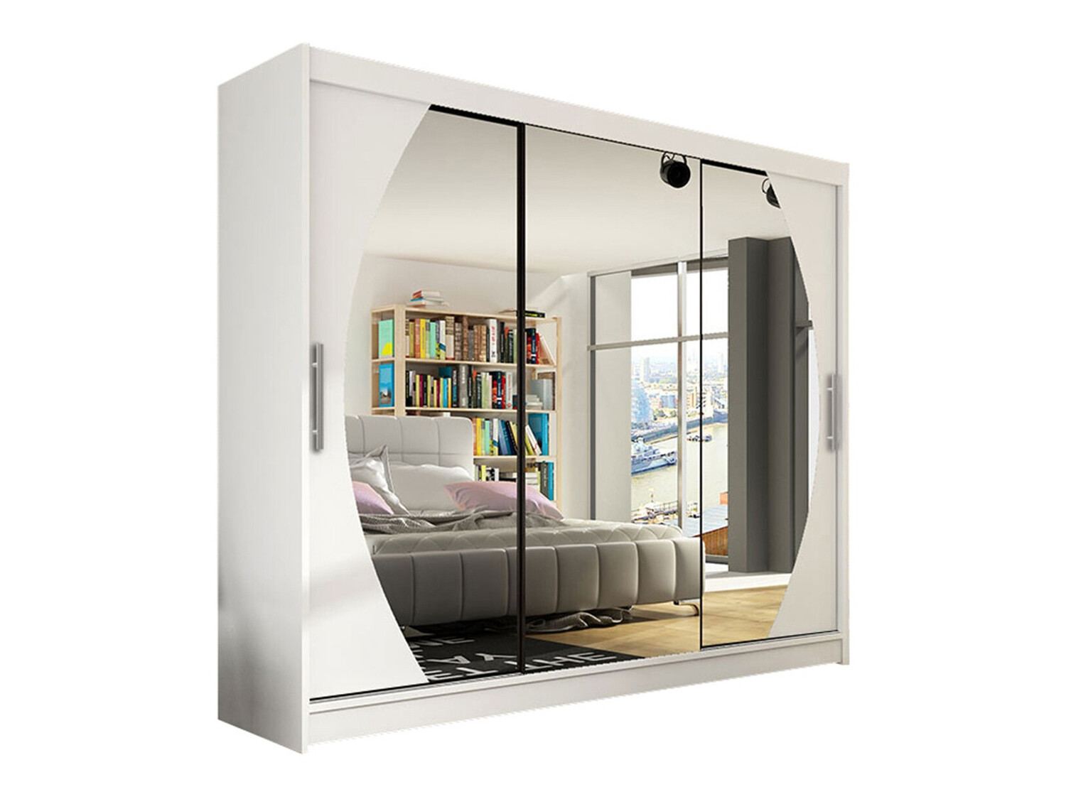 Kleiderschrank Closico Ordo V (Weiss)