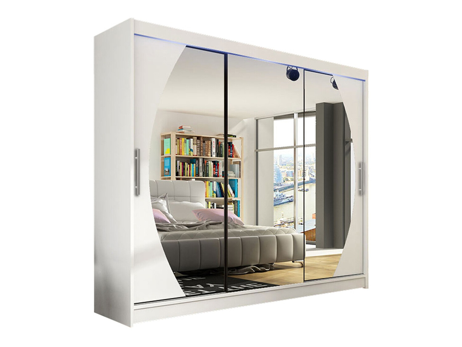 Kleiderschrank Closico Ordo V (Weiss)