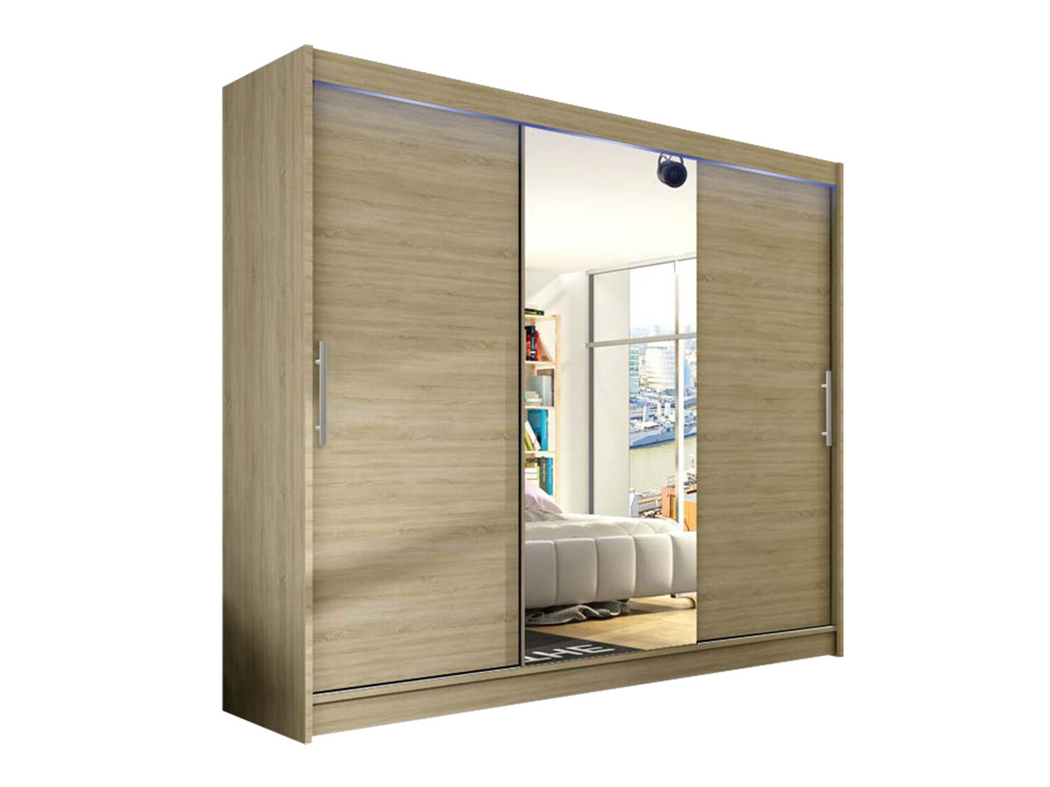 Kleiderschrank Closico Ordo I (Sonoma eichenholz)
