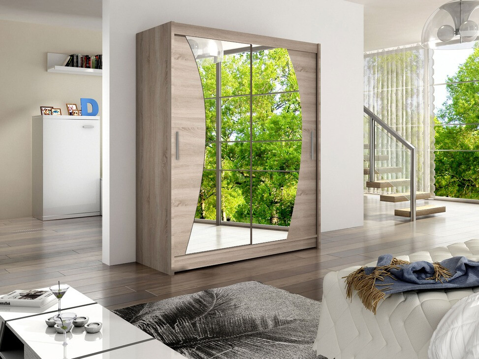 Kleiderschrank Closico Camera X (Trüffel eichenholzoptik)