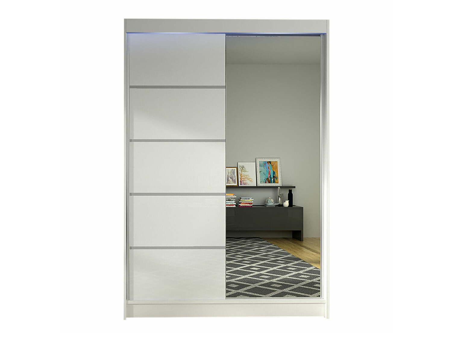 Kleiderschrank Closico Salvor III (Weiss)