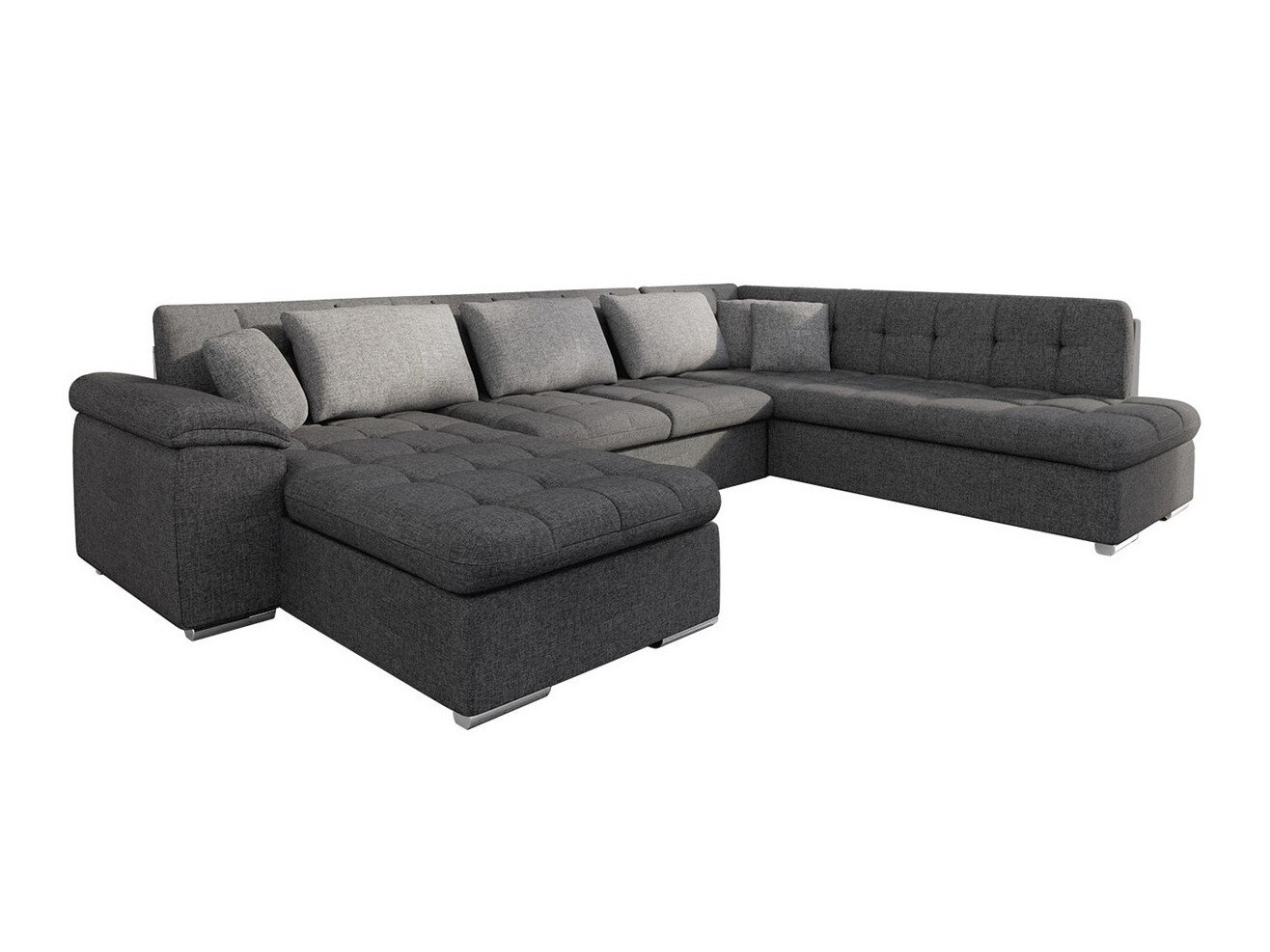 Ecksofa Comfivo Gemma III (Lux 06 + Lux 06 + Lux 05)
