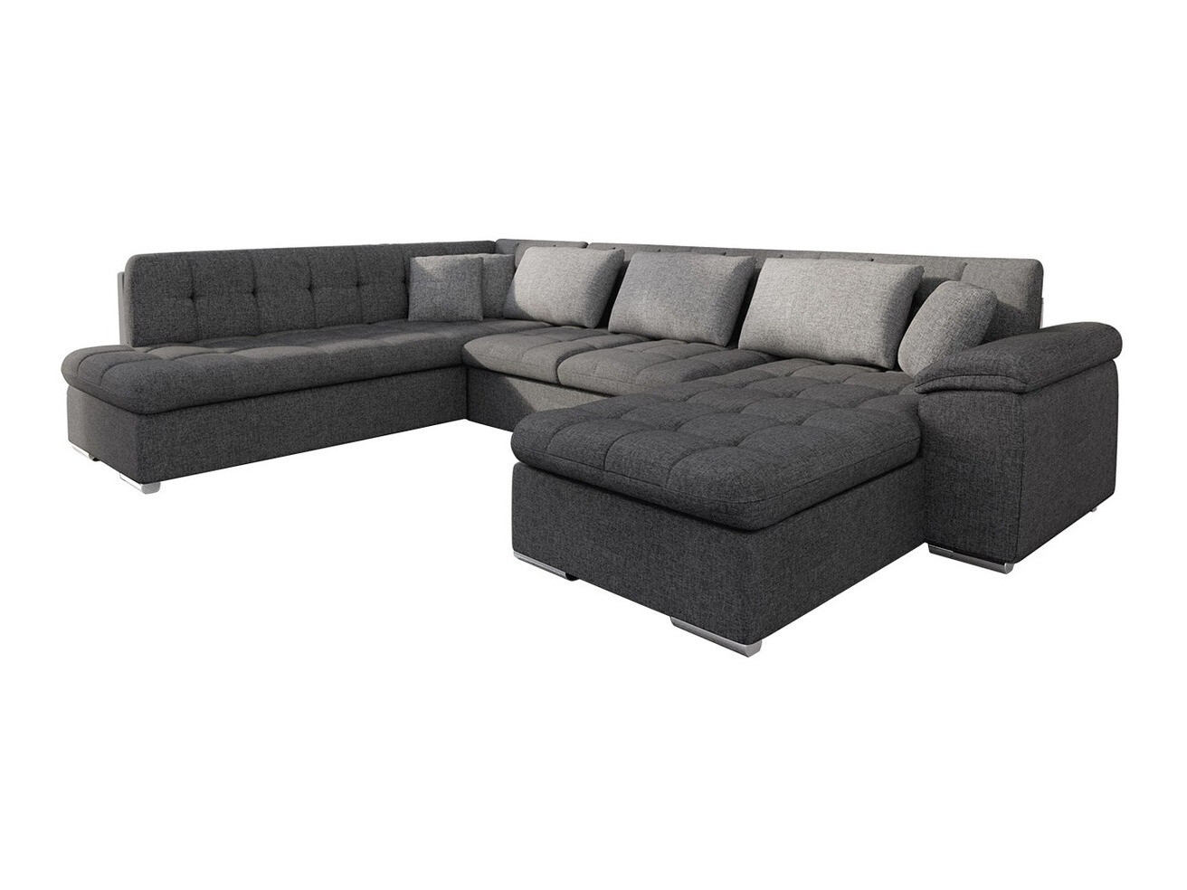 Ecksofa Comfivo Gemma III (Lux 06 + Lux 06 + Lux 05)