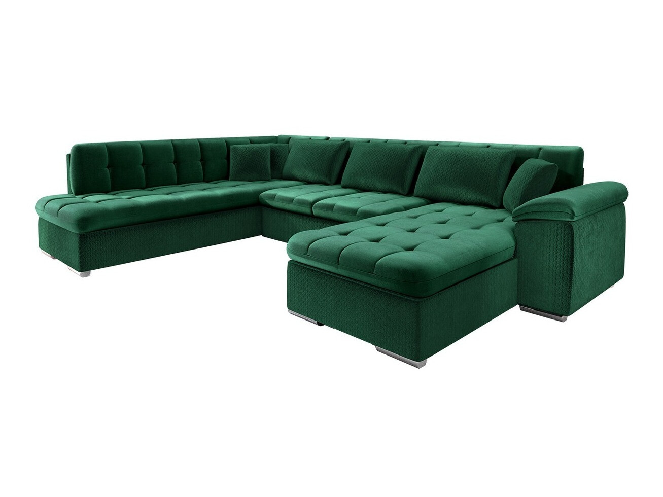 Ecksofa Comfivo Gemma V (Magic Velvet 2225-151 + Venus Velvet 2941)