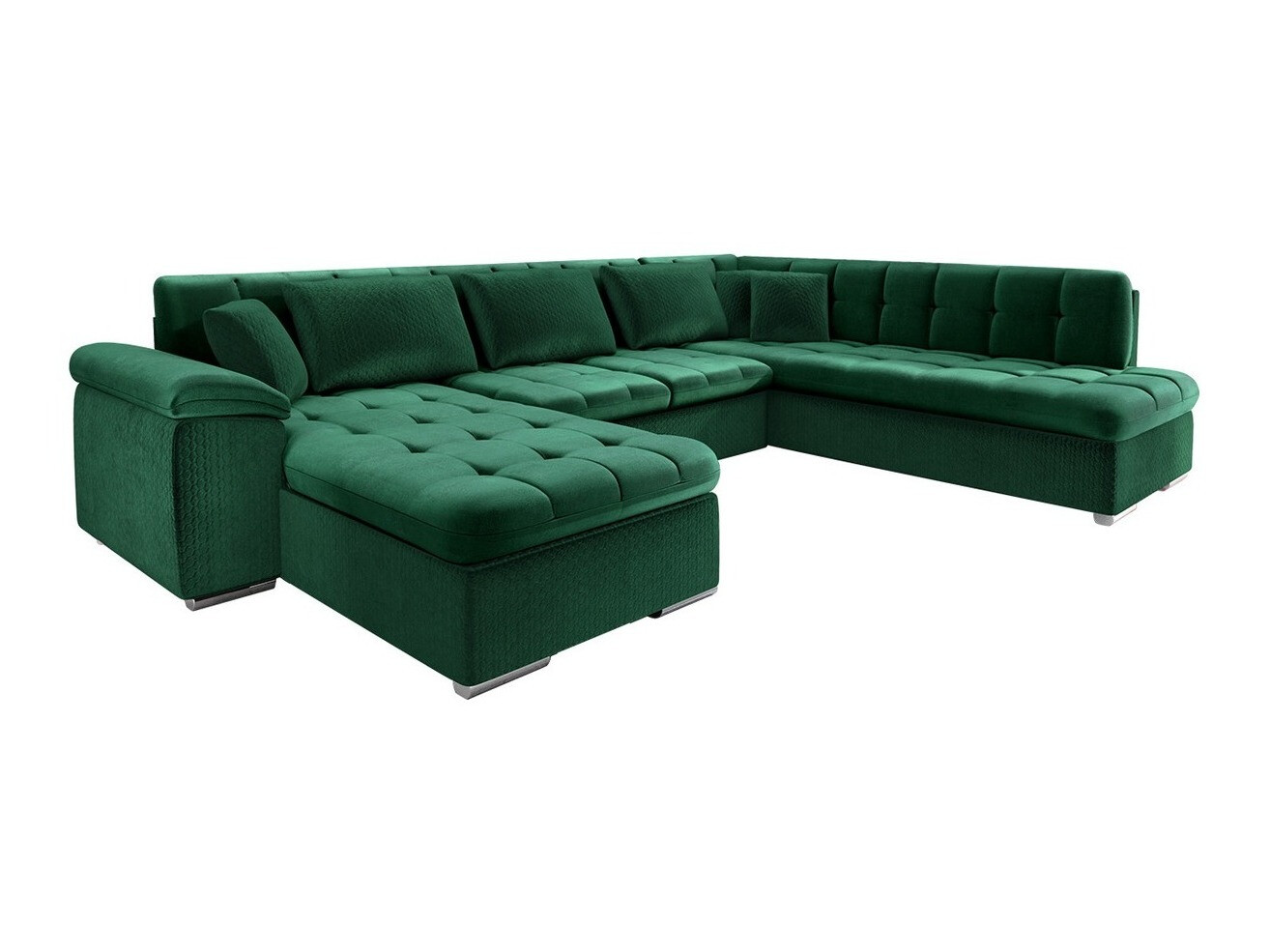 Ecksofa Comfivo Gemma V (Magic Velvet 2225-151 + Venus Velvet 2941)