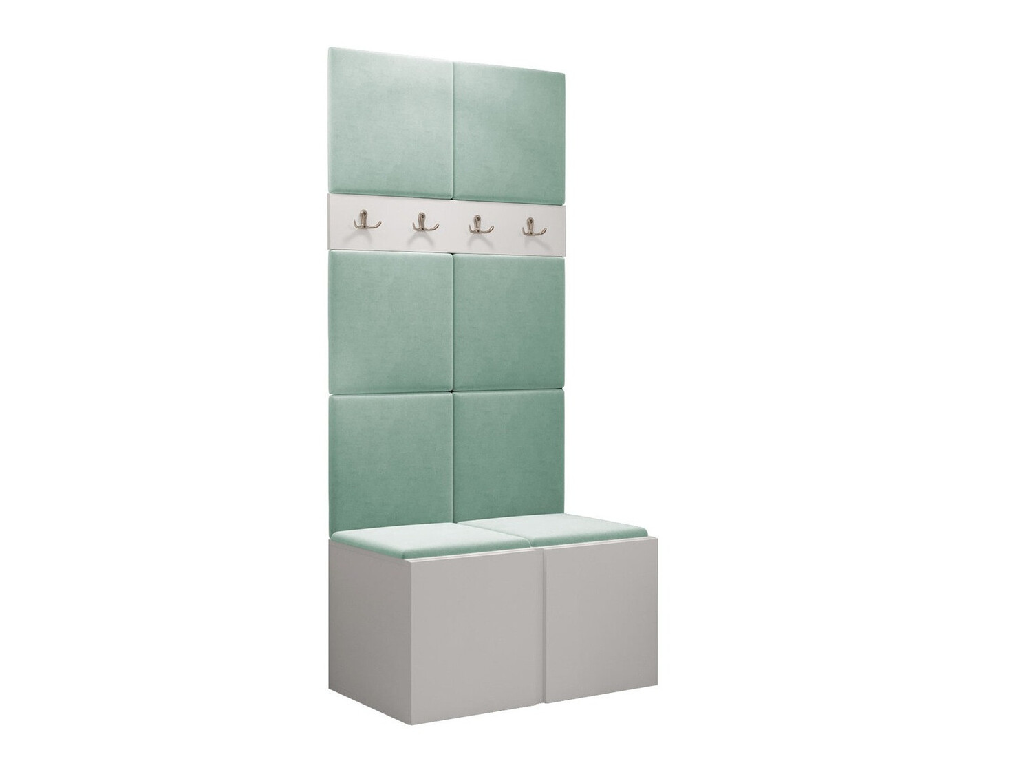 Flurgarnitur Pinis IV (Weiss)