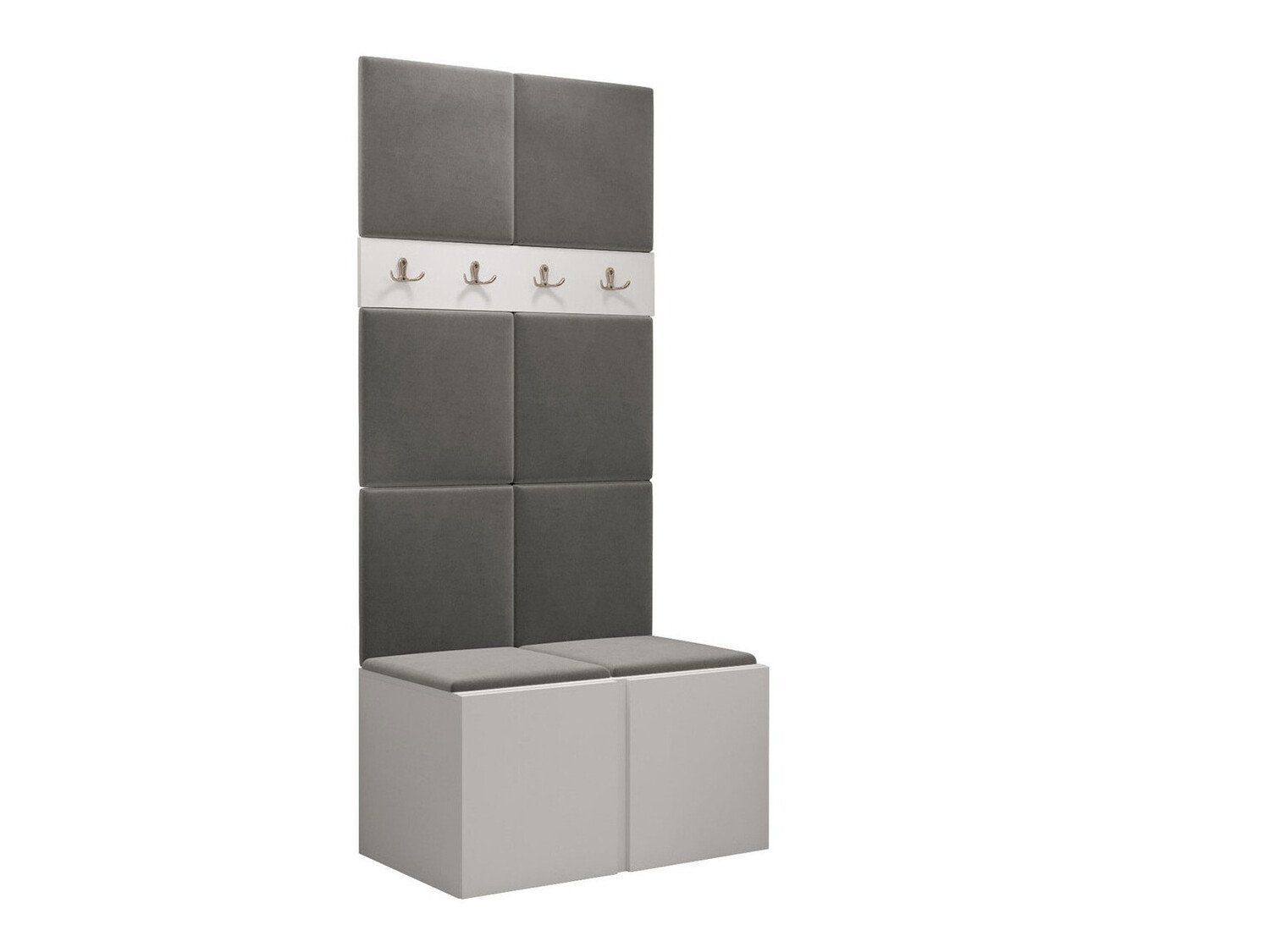 Flurgarnitur Pinis IV (Weiss)