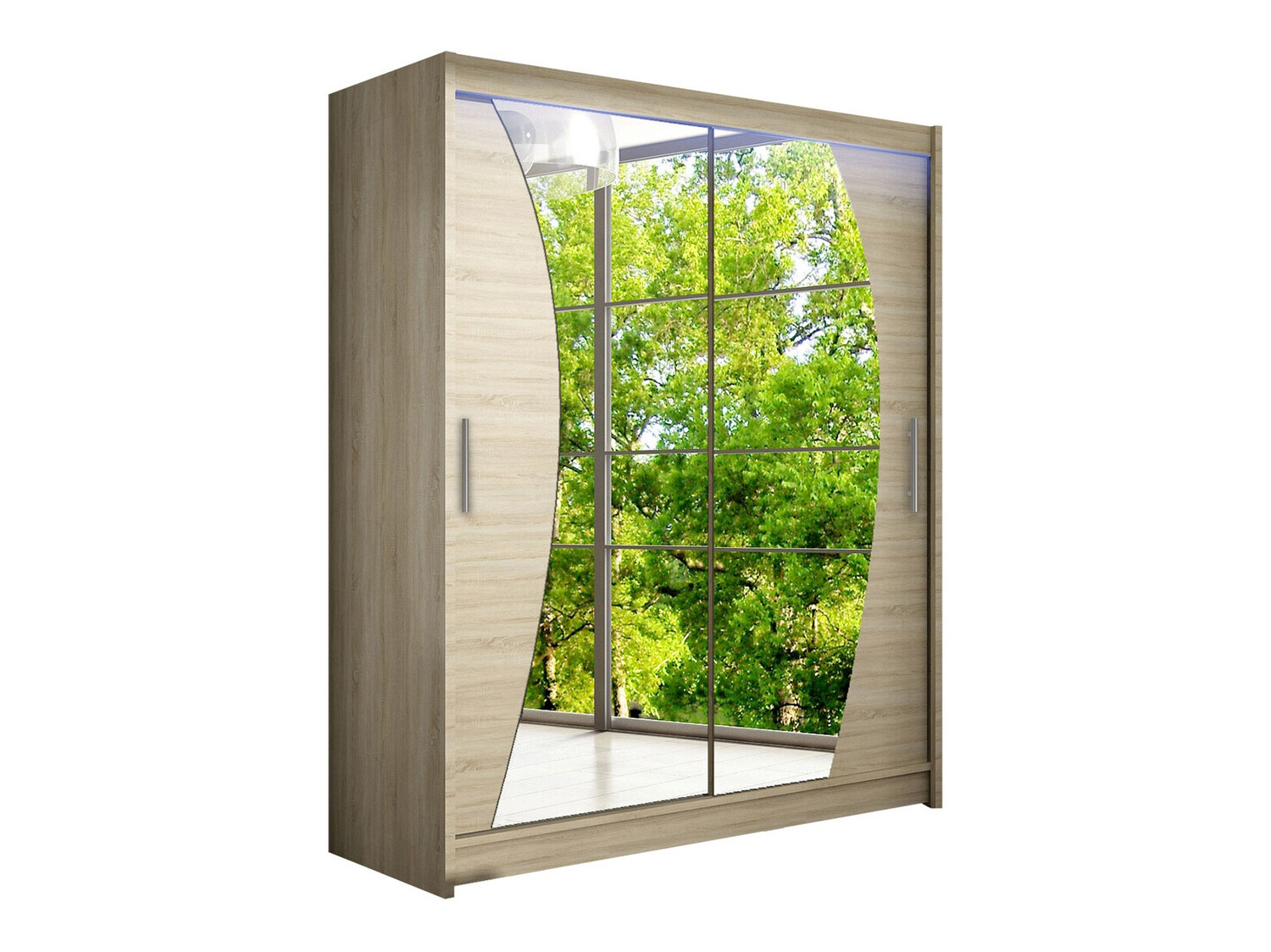 Kleiderschrank Closico Camera X (Sonoma eichenholz)