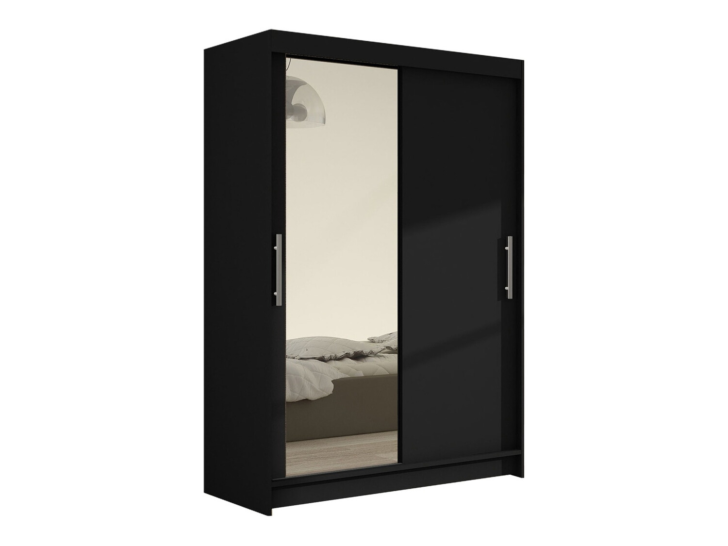 Kleiderschrank Closico Pacron VI (Schwarz)