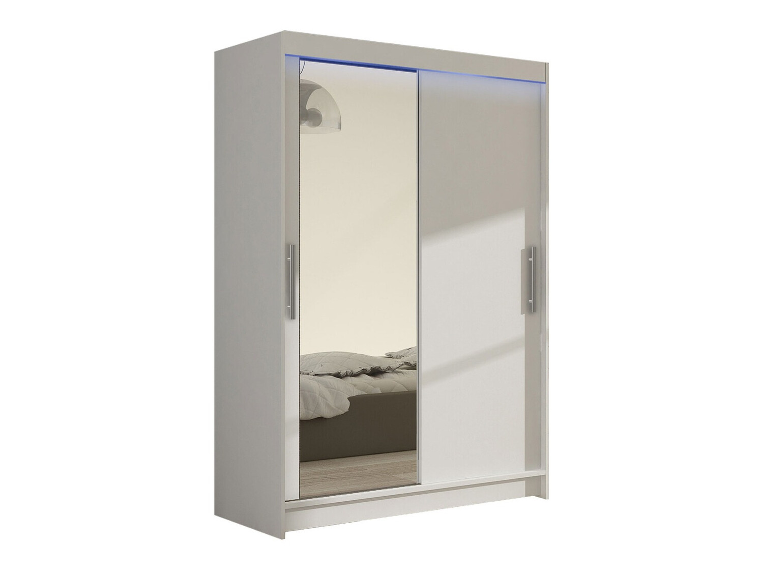 Kleiderschrank Closico Pacron VI (Weiss)