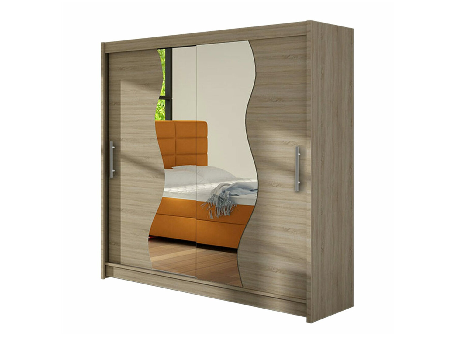 Kleiderschrank Closico Area (Sonoma eichenholz)