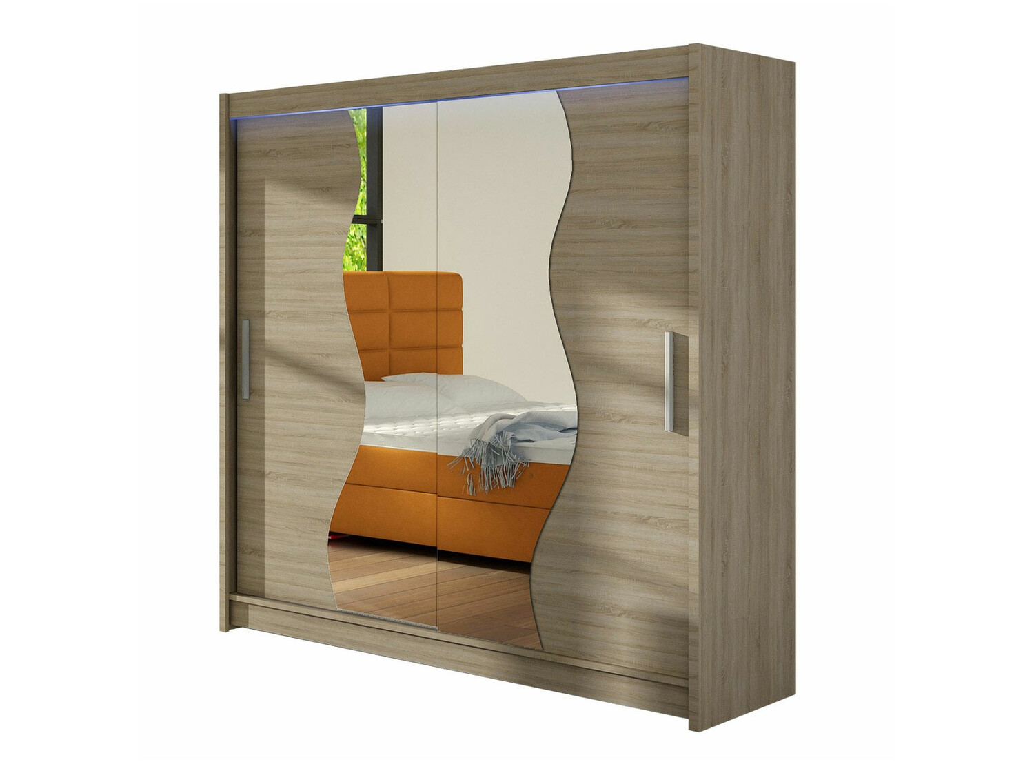 Kleiderschrank Closico Area (Sonoma eichenholz)