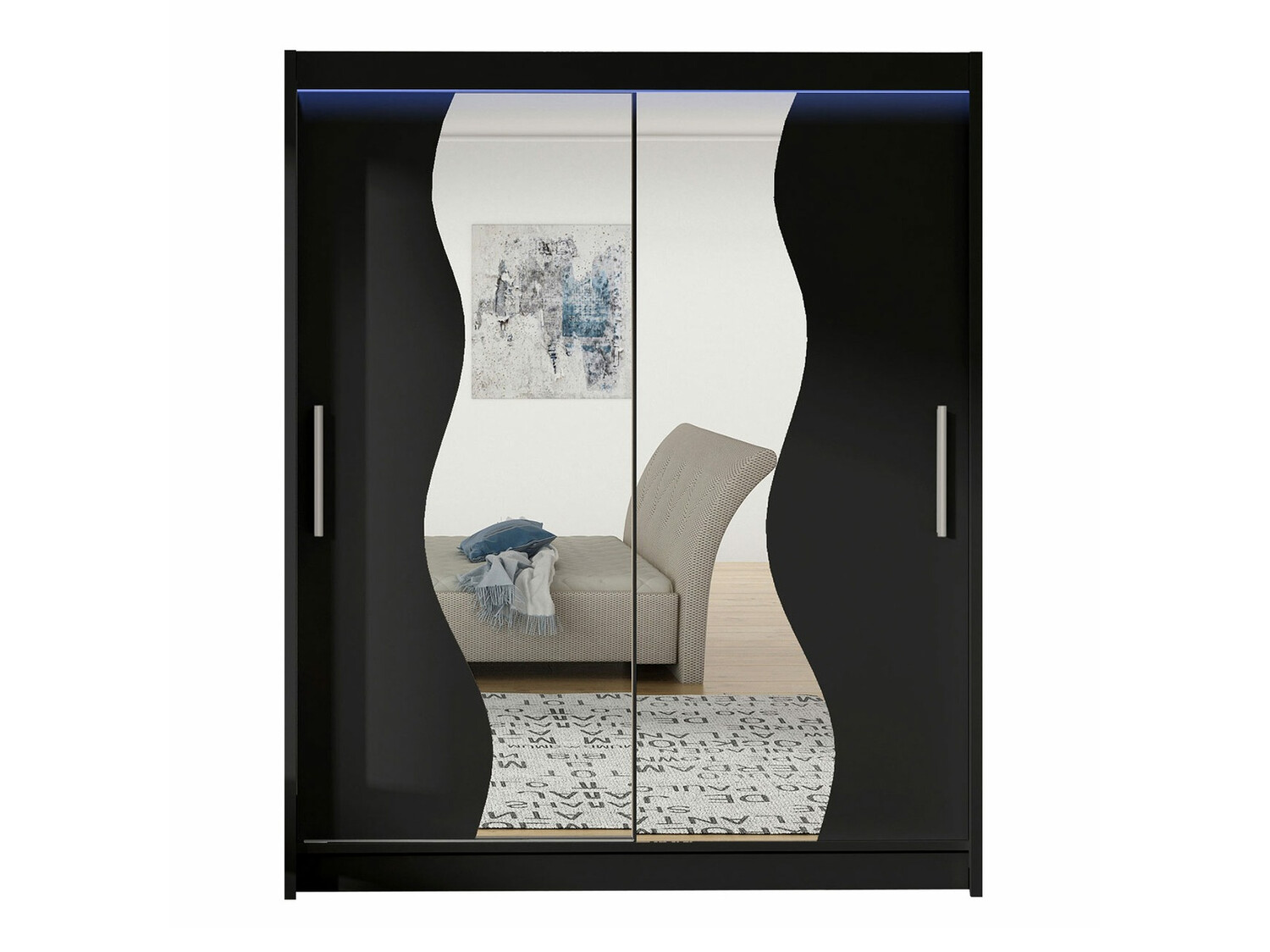 Kleiderschrank Closico Camera S (Schwarz)