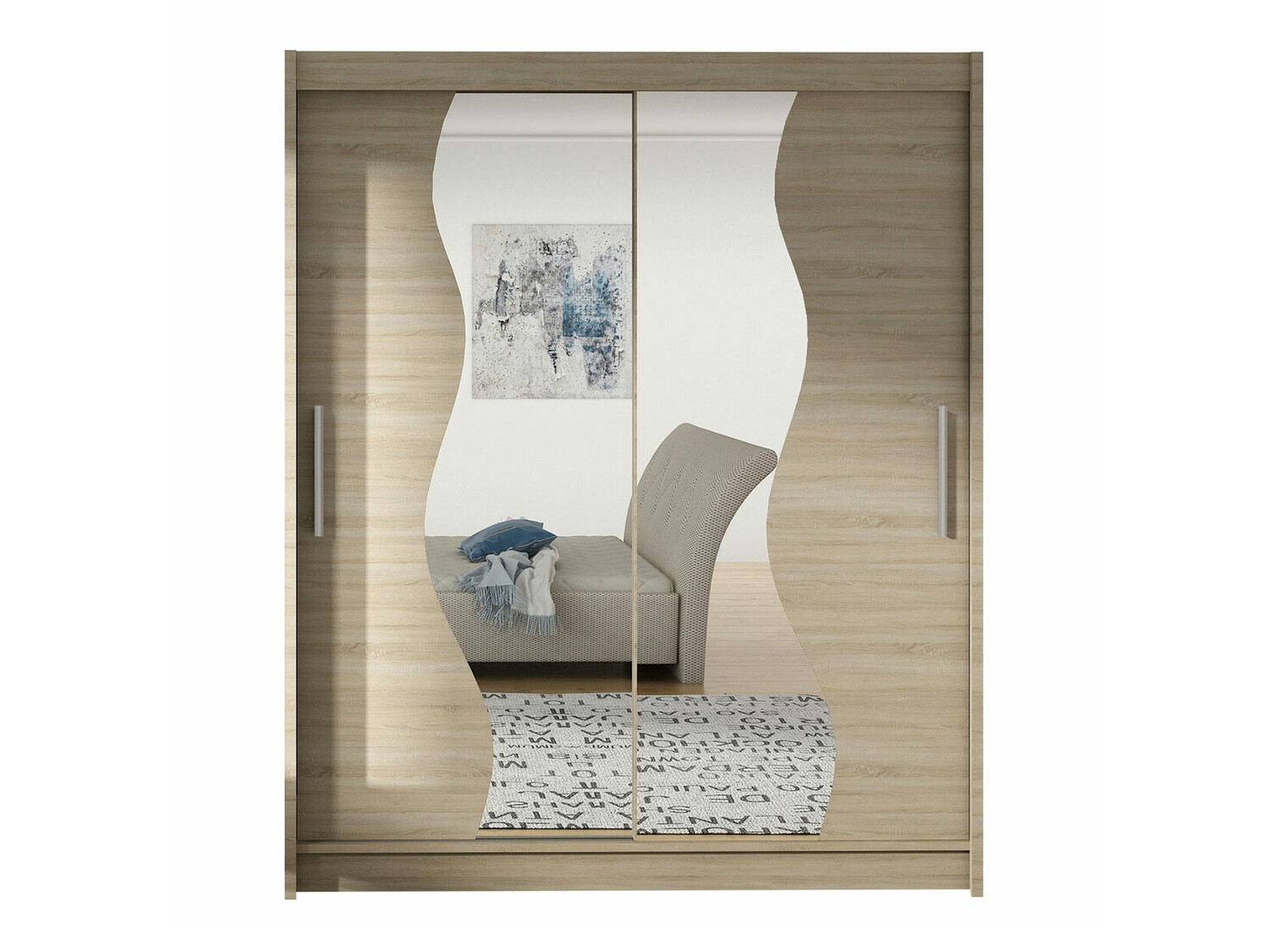 Kleiderschrank Closico Camera S (Sonoma eichenholz)