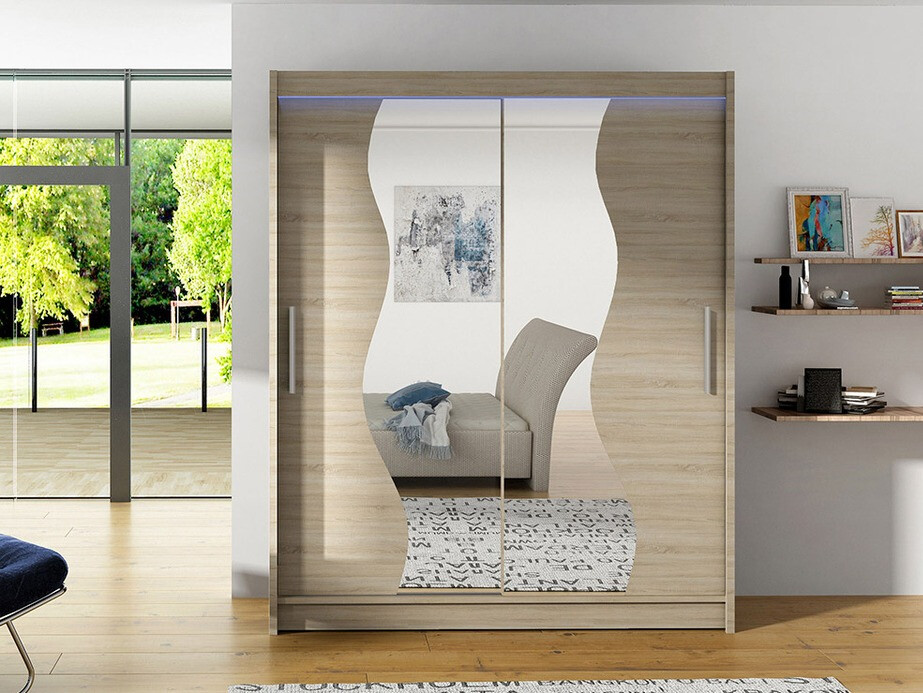 Kleiderschrank Closico Camera S (Sonoma eichenholz)
