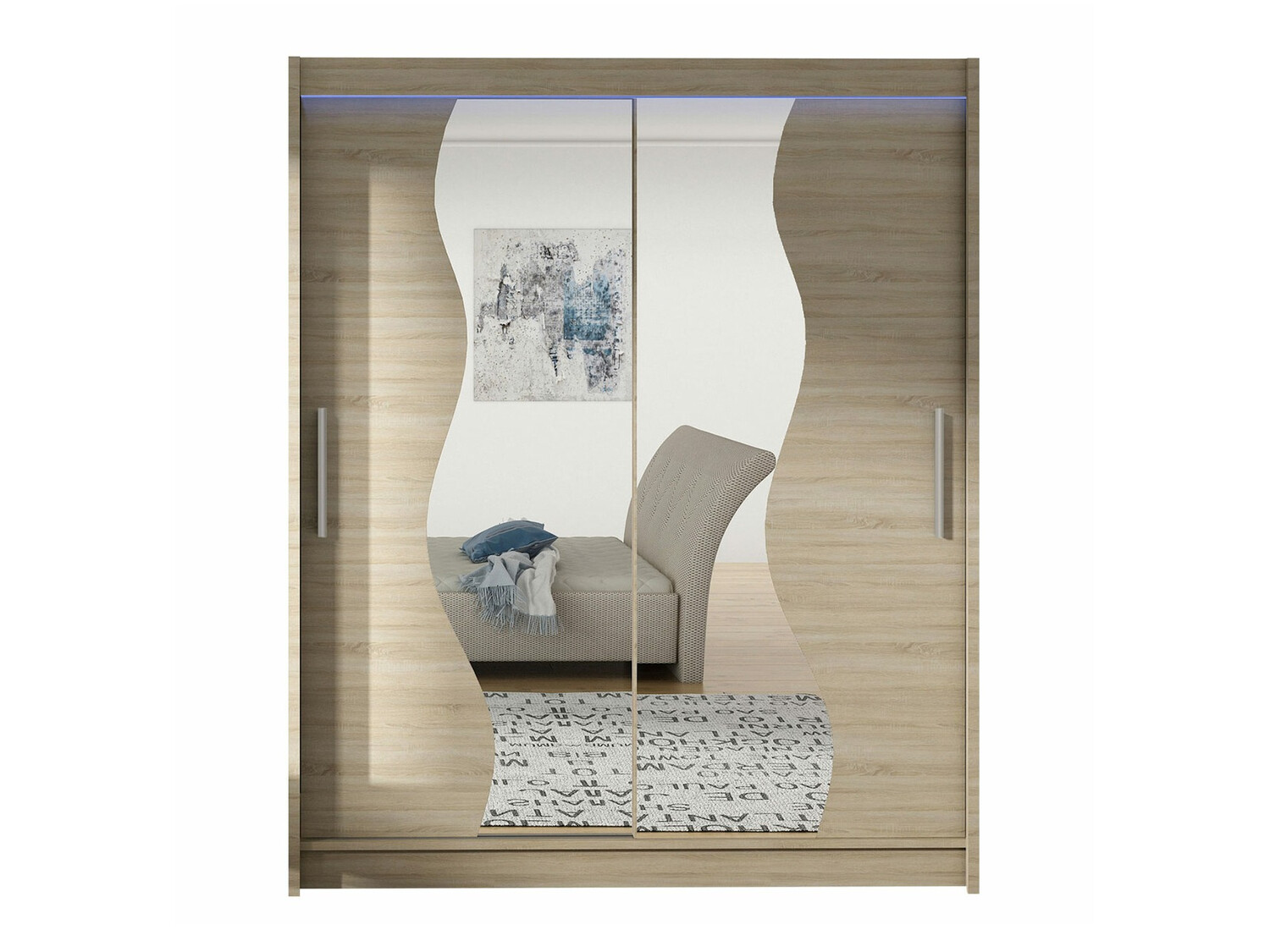 Kleiderschrank Closico Camera S (Sonoma eichenholz)