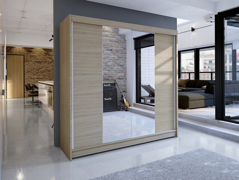 Kleiderschrank Closico Cavaris II (Sonoma eichenholz)