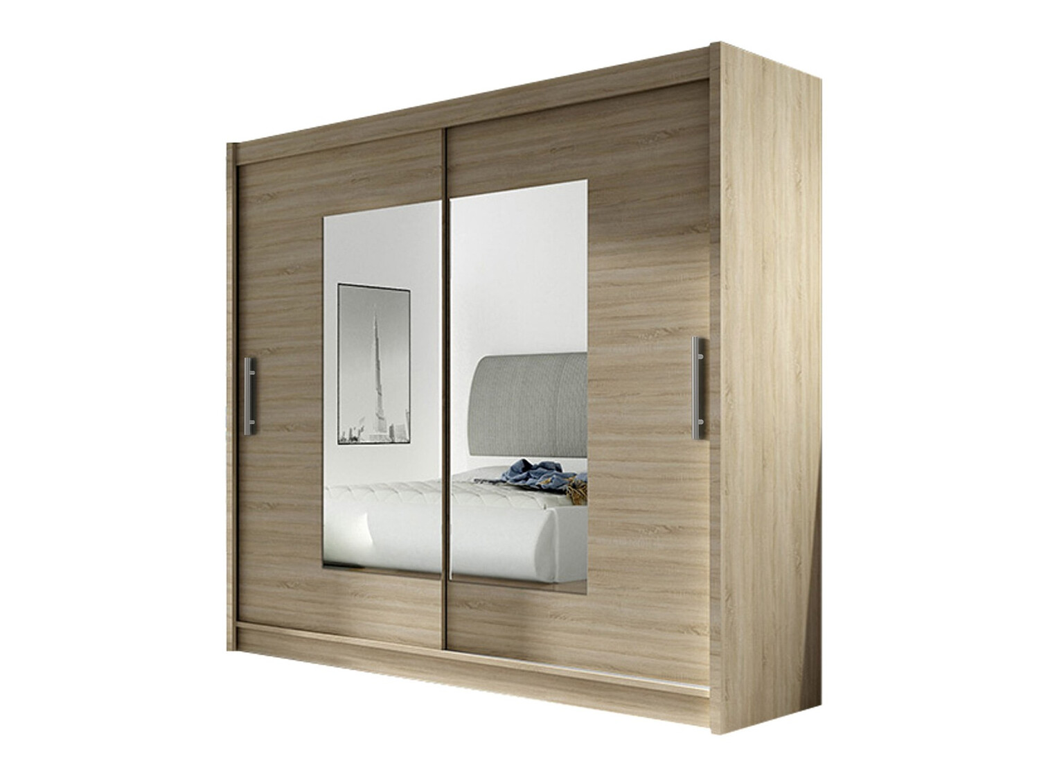 Kleiderschrank Closico Pallor VII (Sonoma-Eiche)