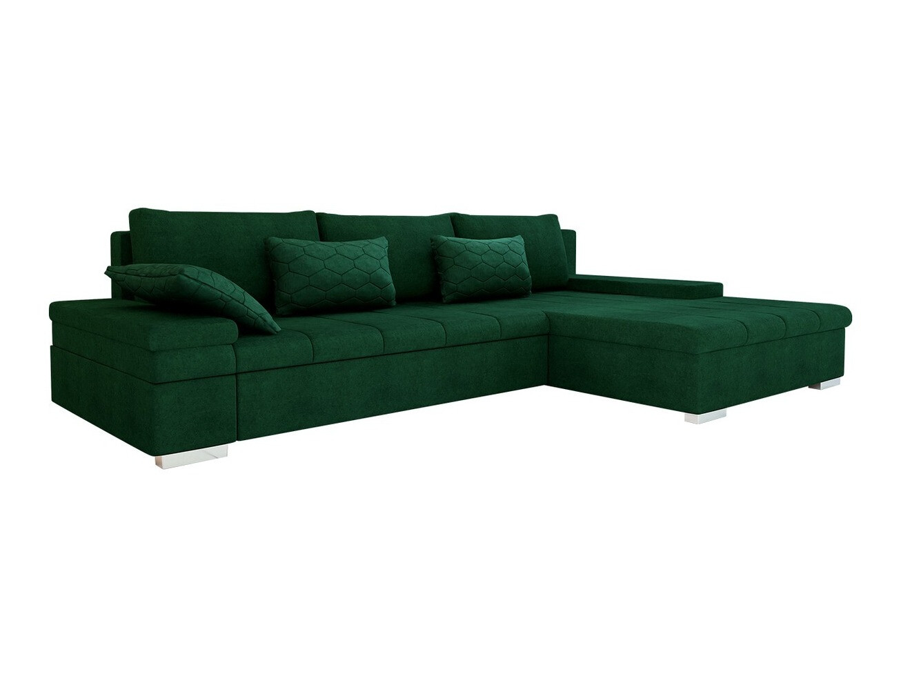 Ecksofa Comfivo 169 (Uttario Velvet 2951 + Venus Velvet 2941 P137)
