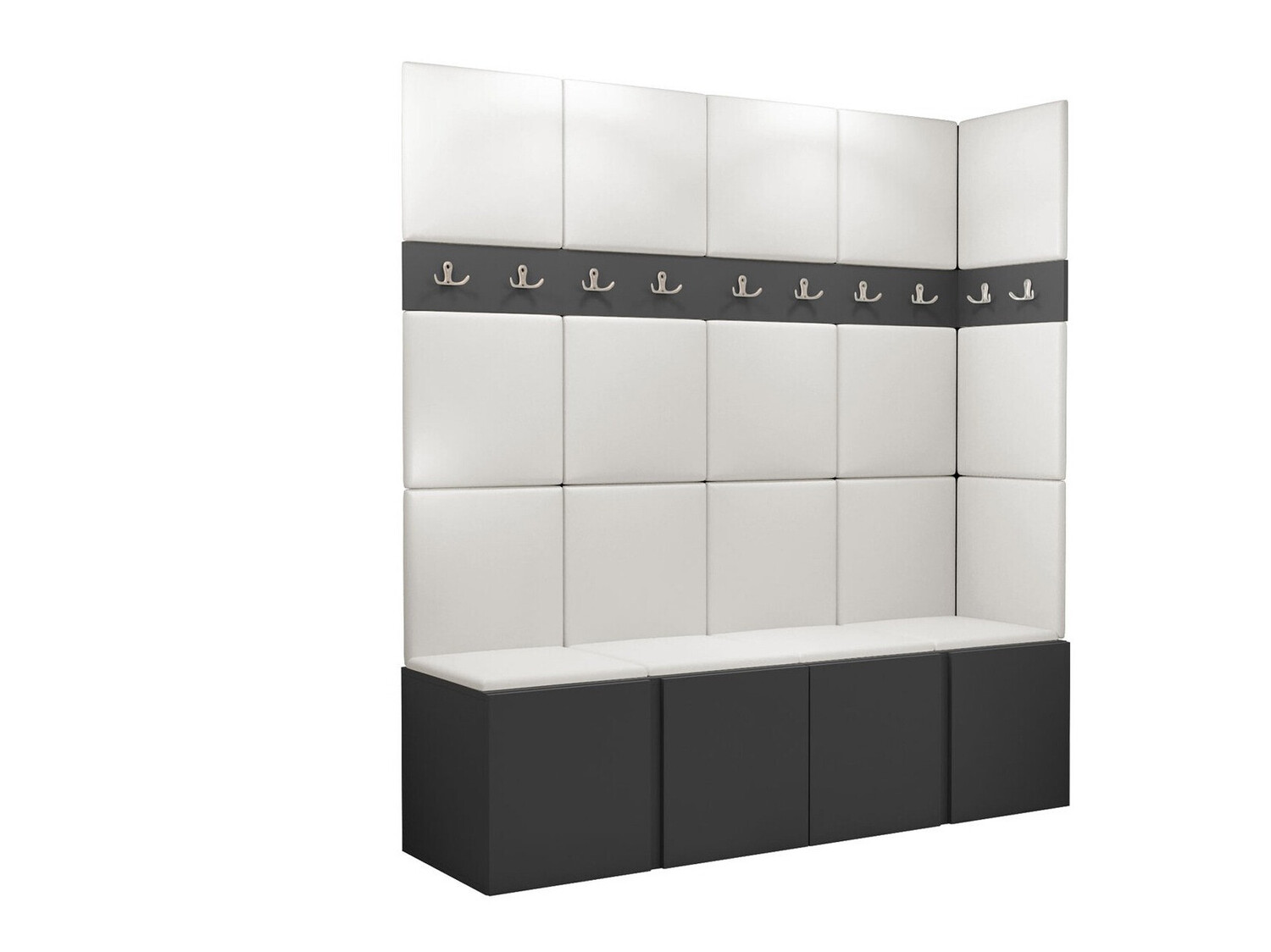 Flurgarnitur Pinis II (Graphit)