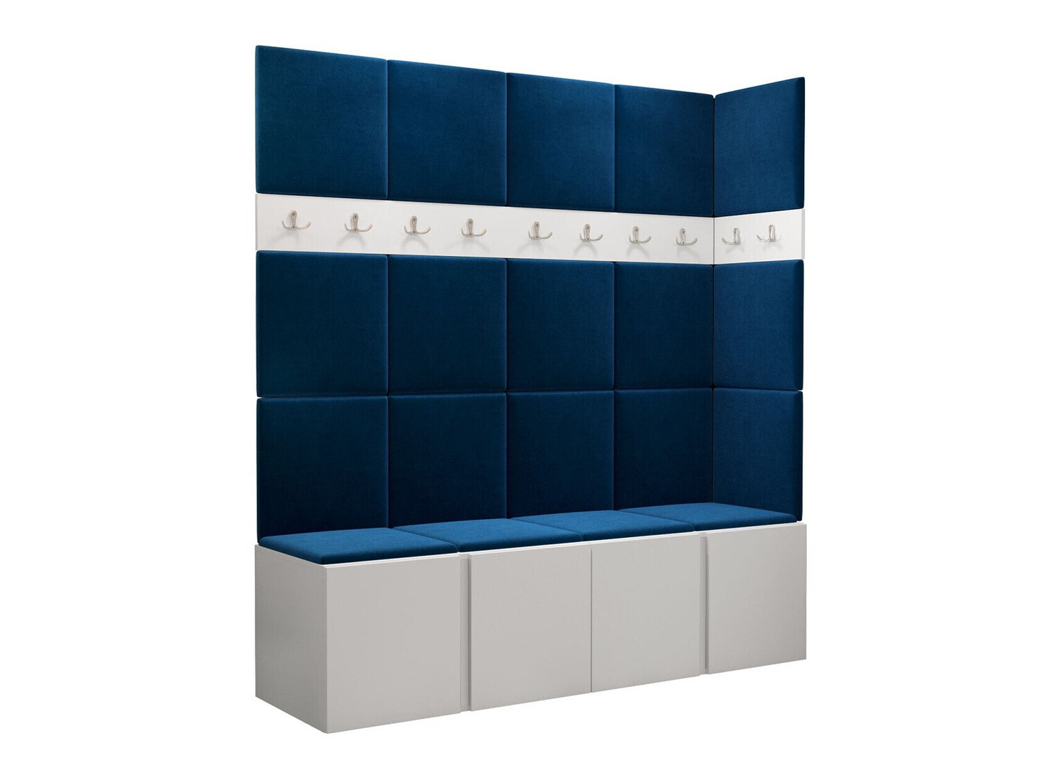 Flurgarnitur Pinis II (Weiss)