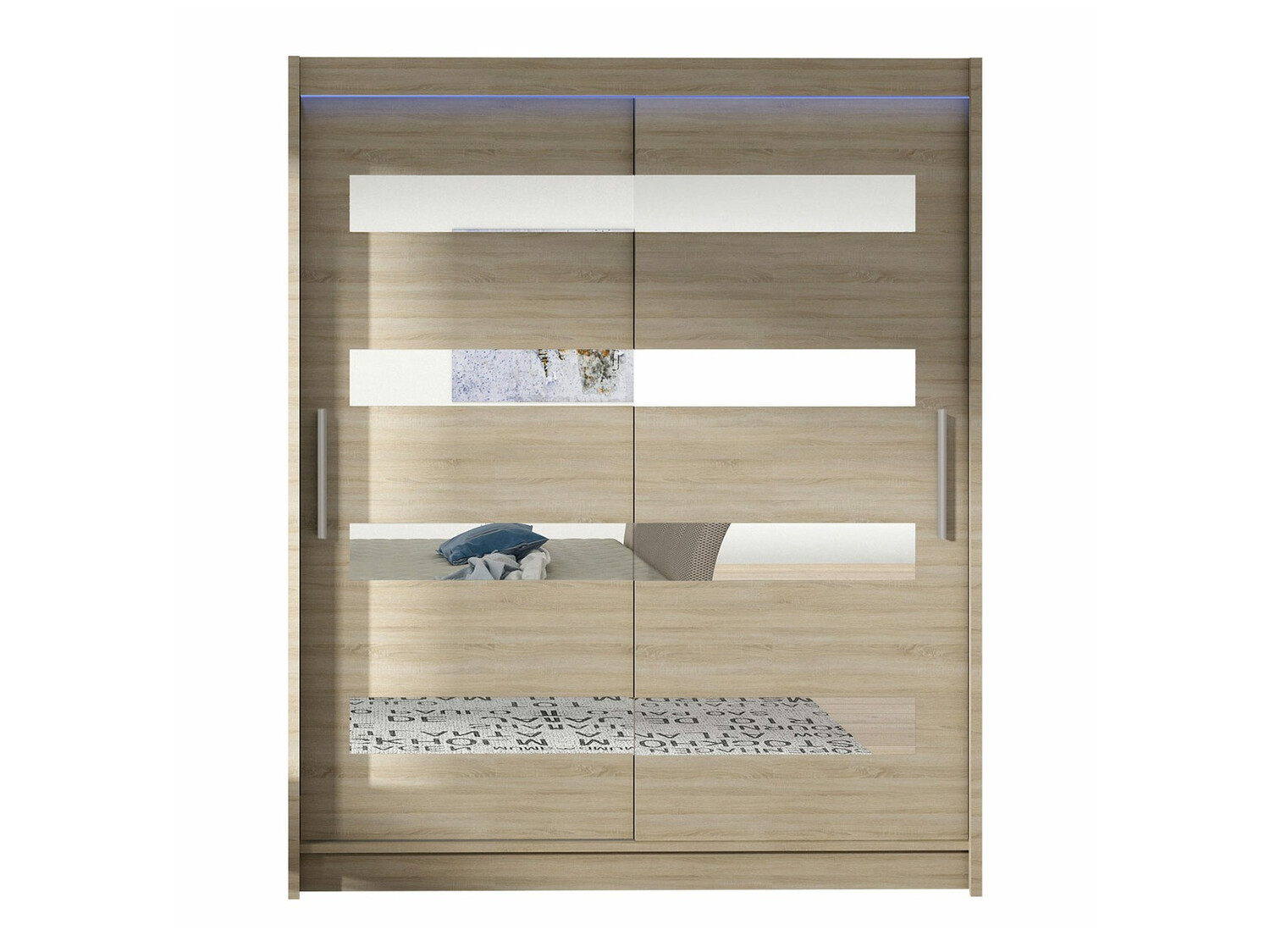 Kleiderschrank Closico Camera XIII (Sonoma eichenholz)