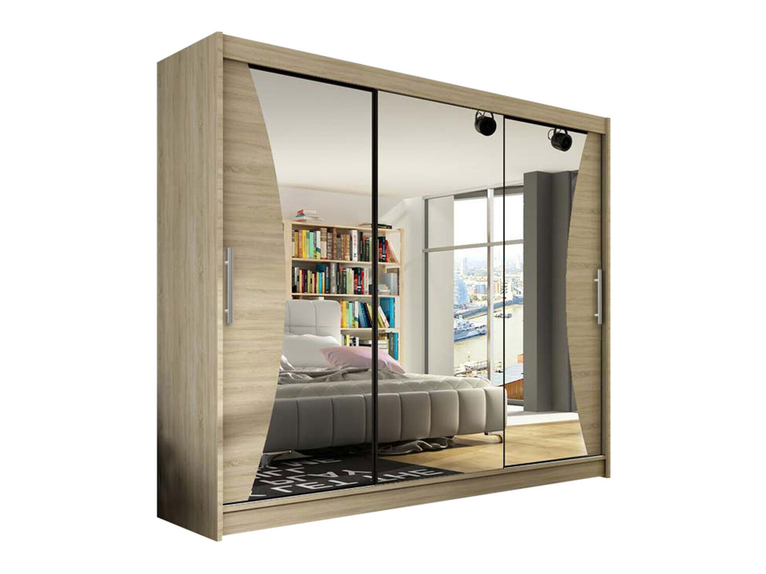 Kleiderschrank Closico Ordo IV (Sonoma eichenholz)