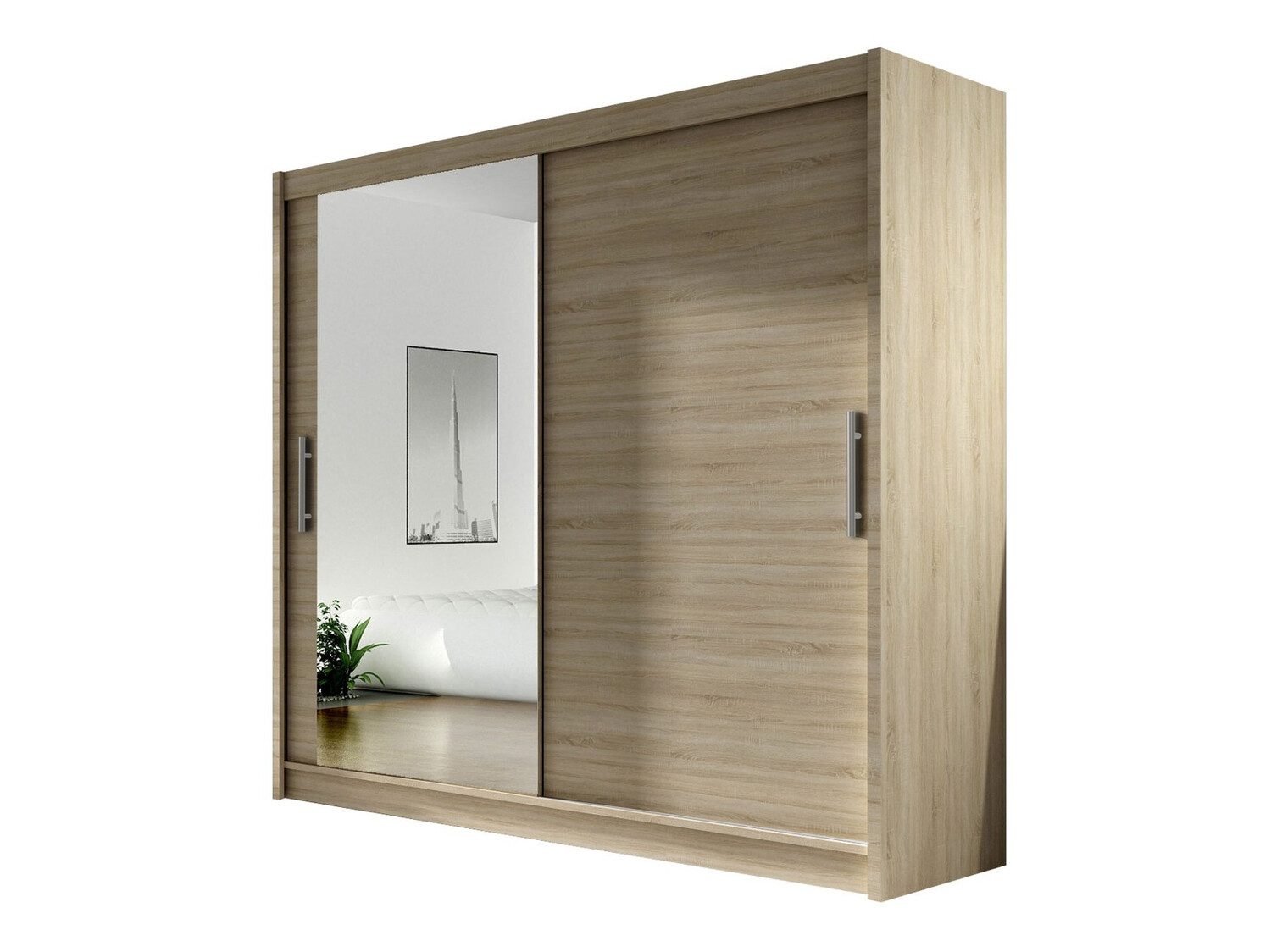 Kleiderschrank Closico Pallor VI (Sonoma-Eiche)
