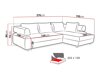 Ecksofa Lincoln 110 (Weich 06 + Inari 91)
