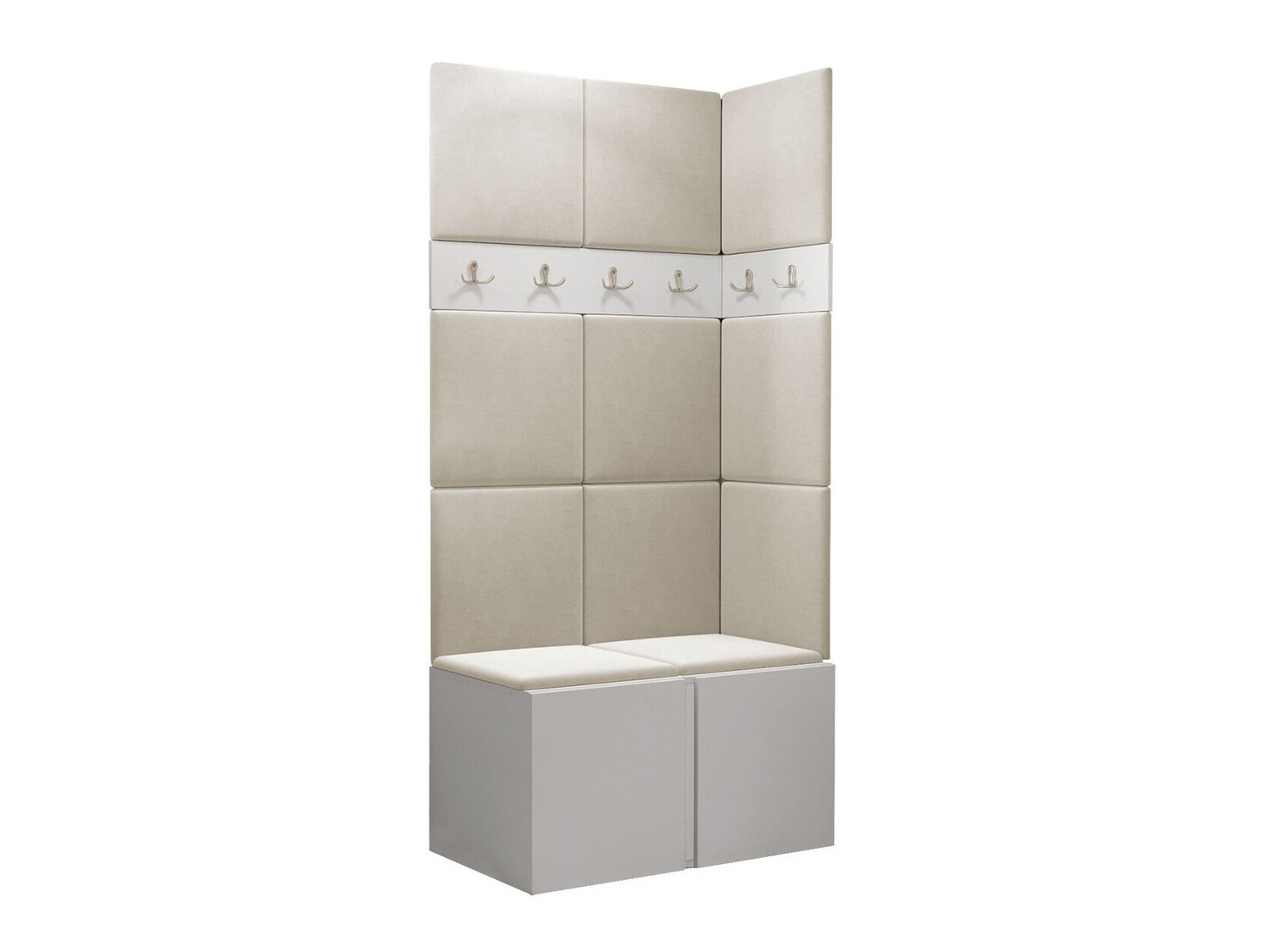 Flurgarnitur Pinis I (Weiss)