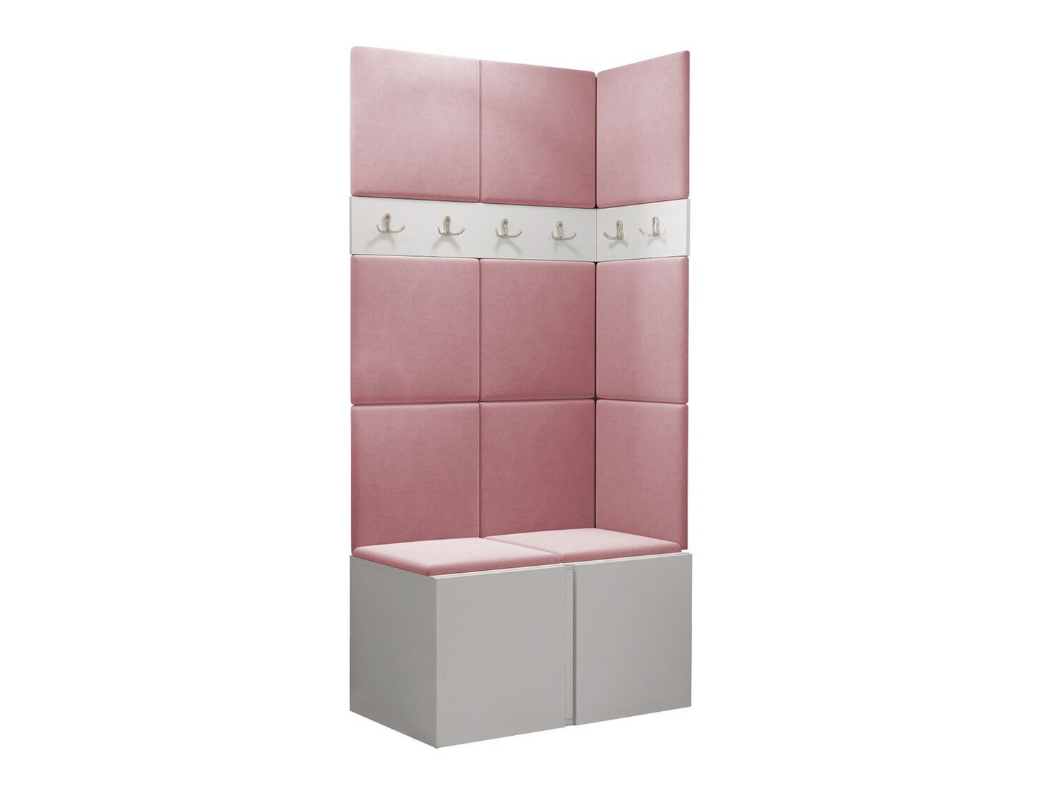 Flurgarnitur Pinis I (Weiss)