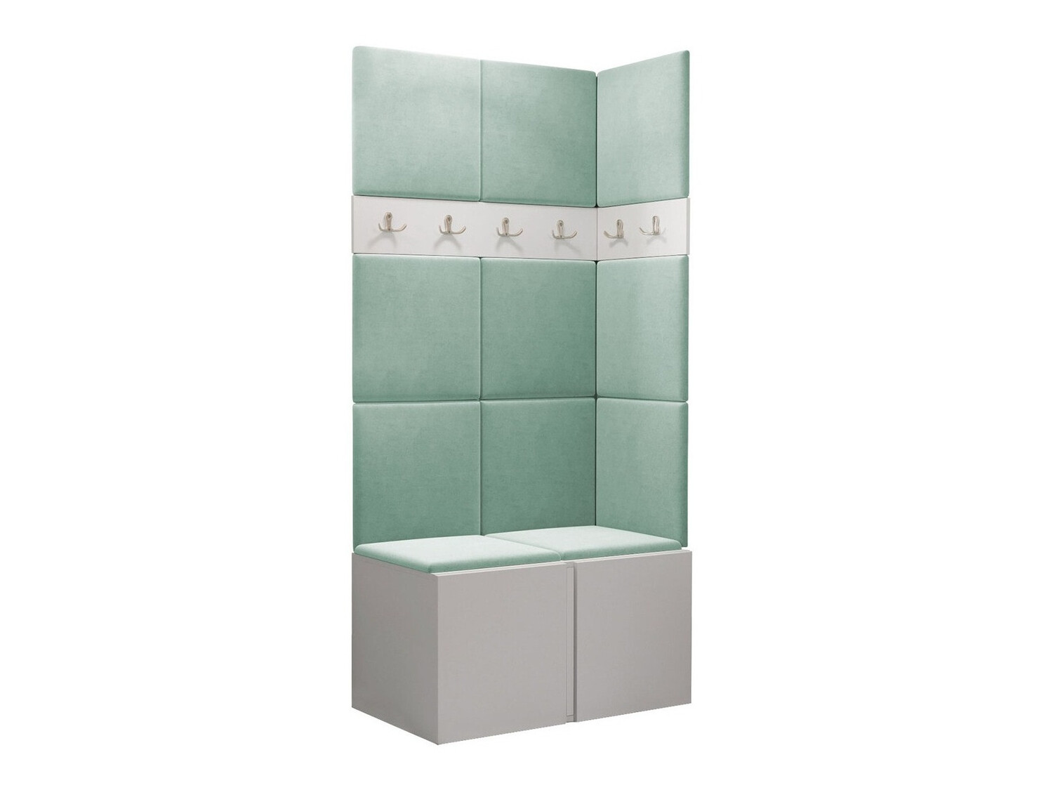 Flurgarnitur Pinis I (Weiss)